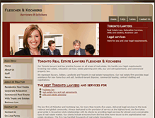 Tablet Screenshot of fklawtorontolawyers.ca
